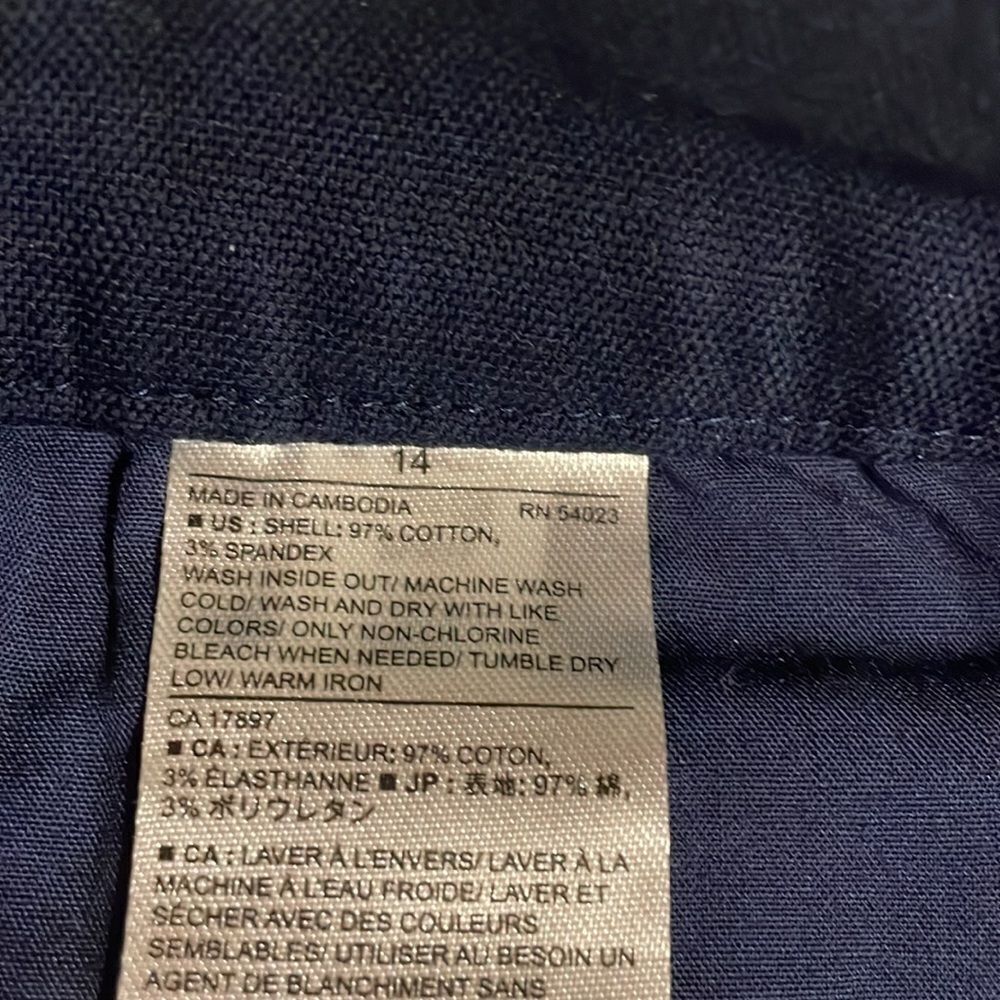 Banana Republic Blue Shorts Tailored Fit - Picture 8 of 8